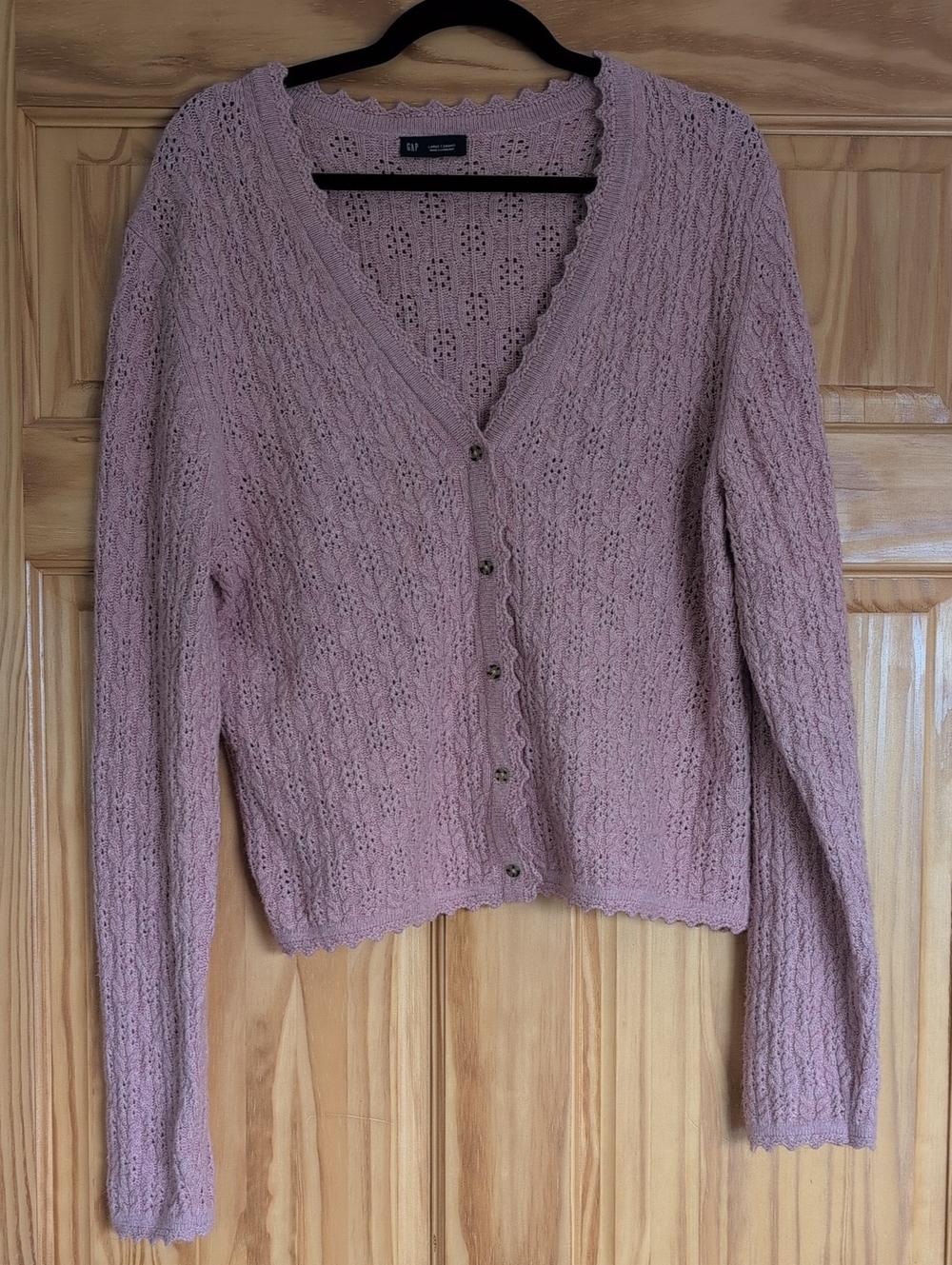 GAP Knit Button-Up Cardigan